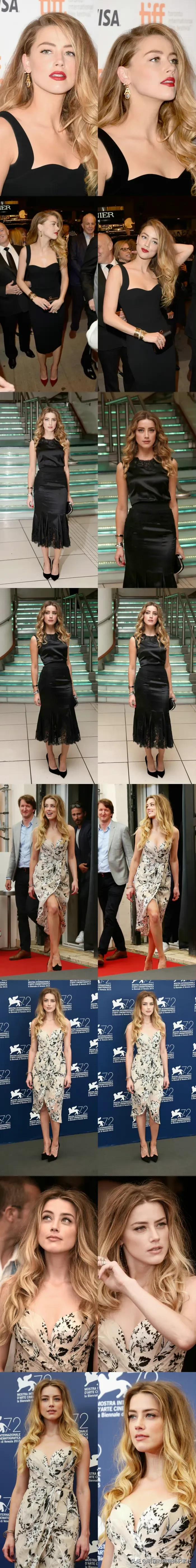 Amber Heard｜最全的红毯绝美造型合集上线