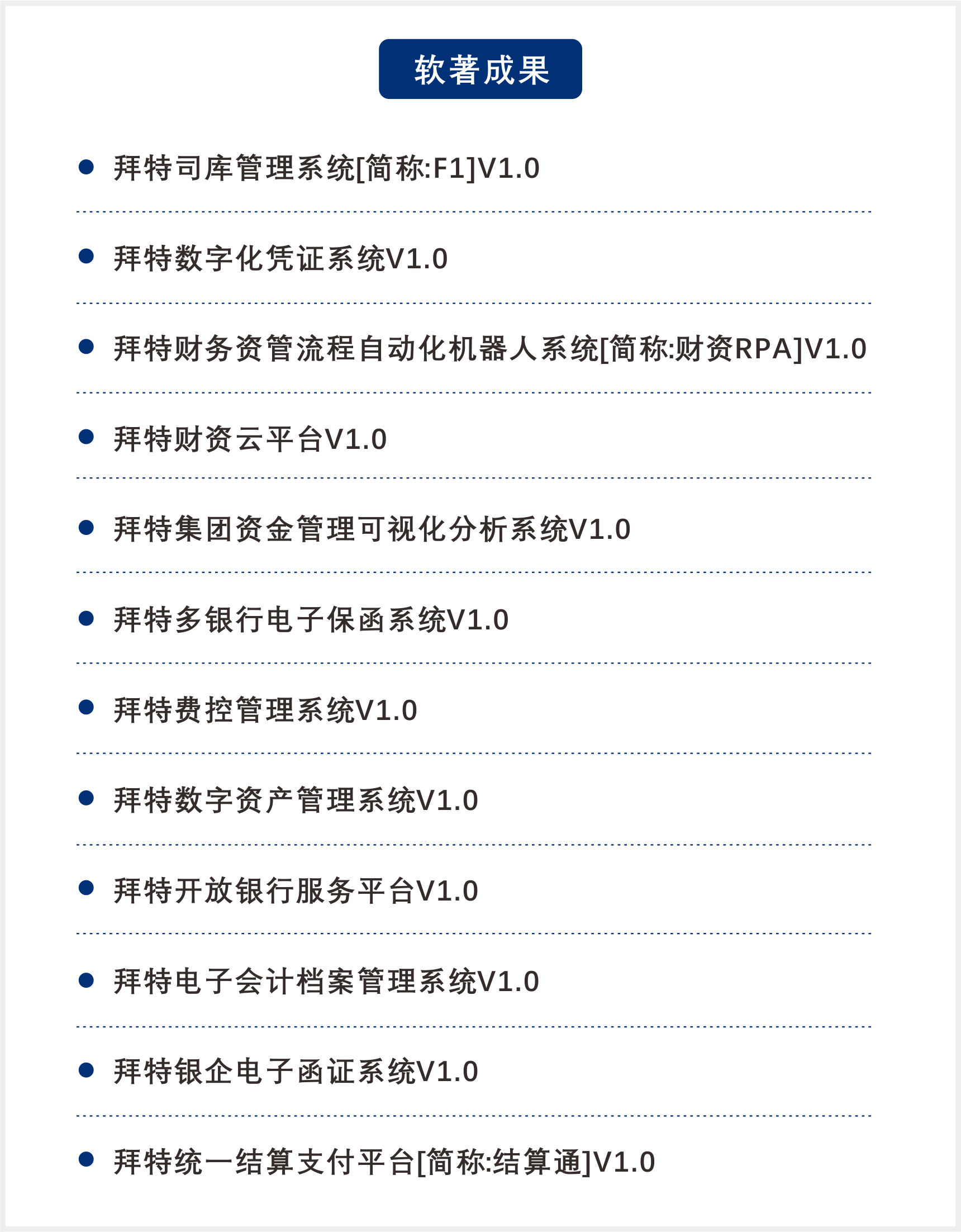 拜特科技又双叒获十二项软件著作权