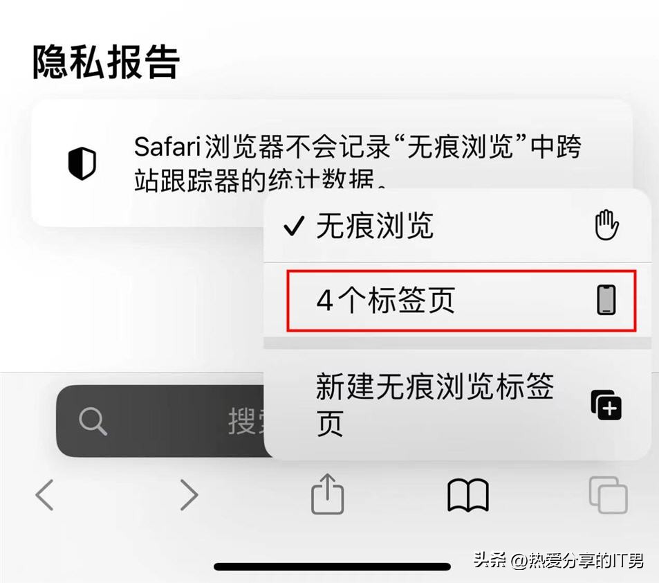 苹果手机无痕浏览怎么设置（苹果手机无痕浏览怎么设置密码）-第6张图片-科灵网