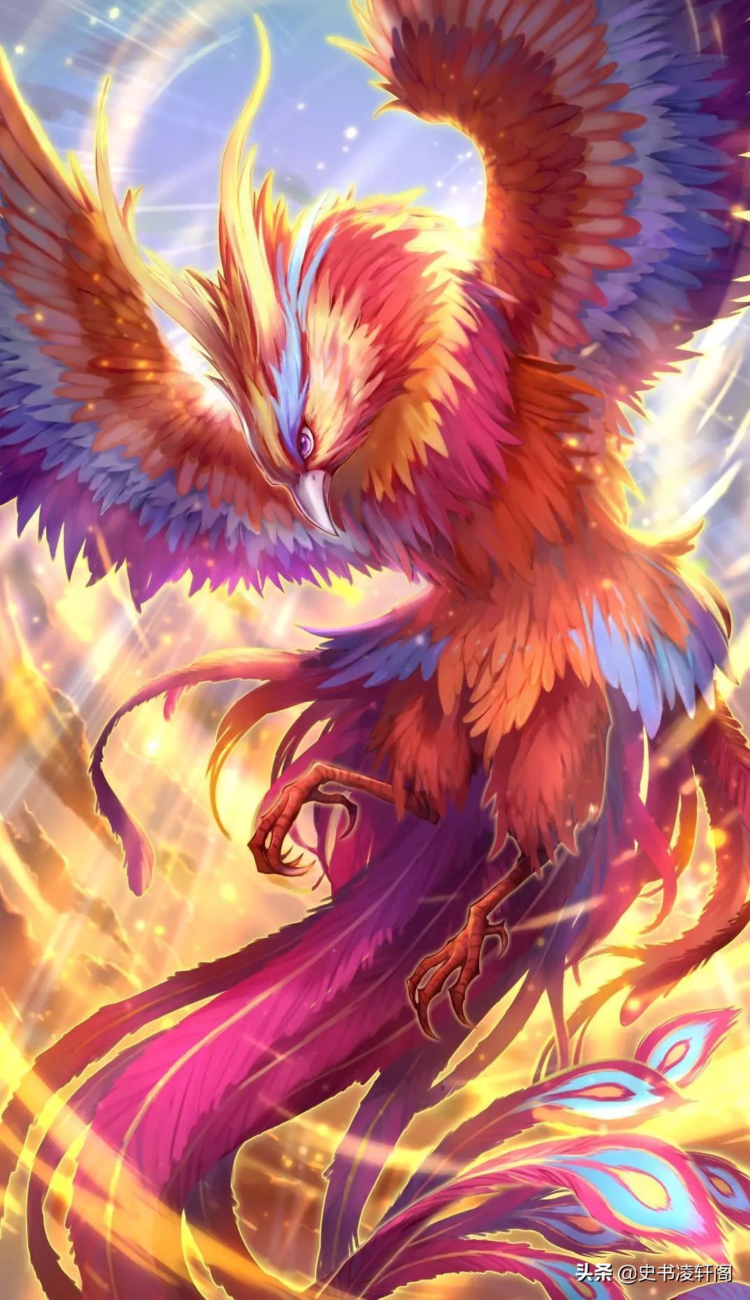 上古神话中,凤凰,龙和麒麟的先祖分别是哪种异兽?