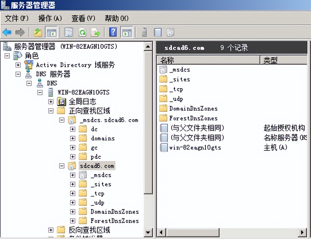 配置 AD 域及證書服務與 DNS 服務說明