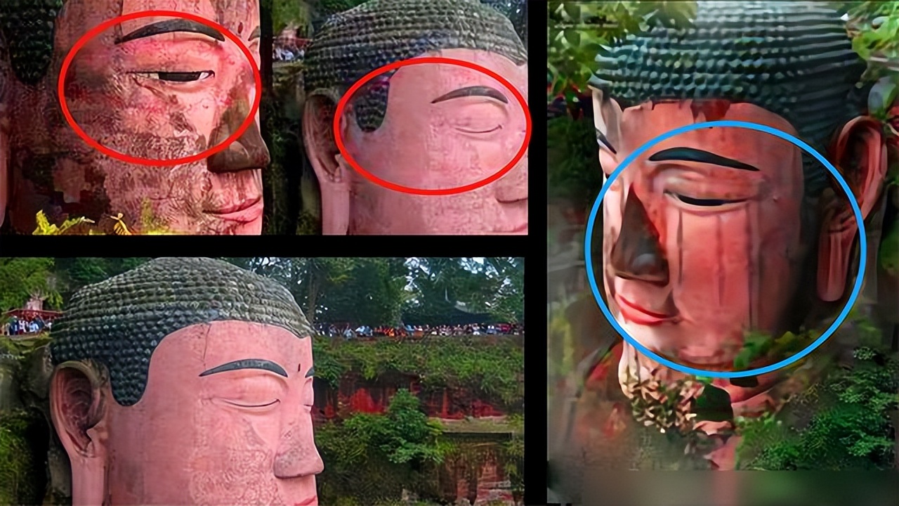 乐山大佛闭眼 乐山大佛闭眼的真正原因 - 天云网