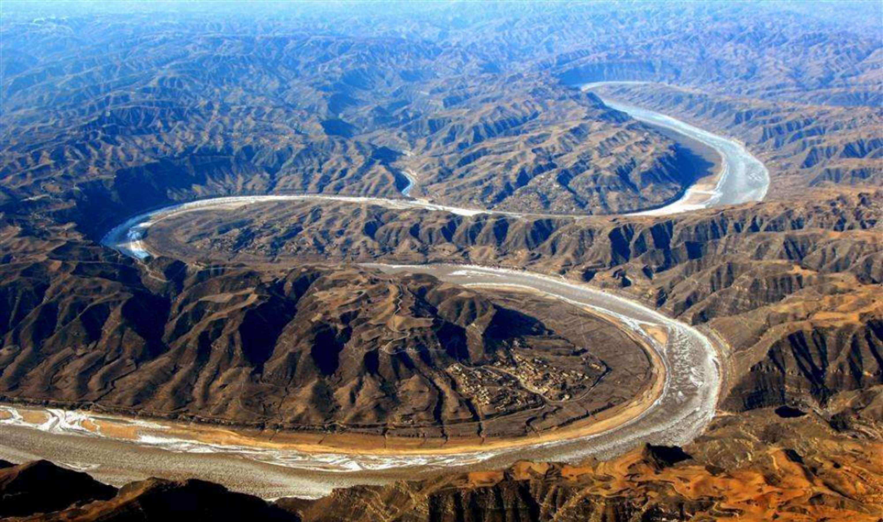 图解黄河源从西汉到清朝(黄河之源头终于被确认，仅有碗口大小，却不能让任何人靠近)