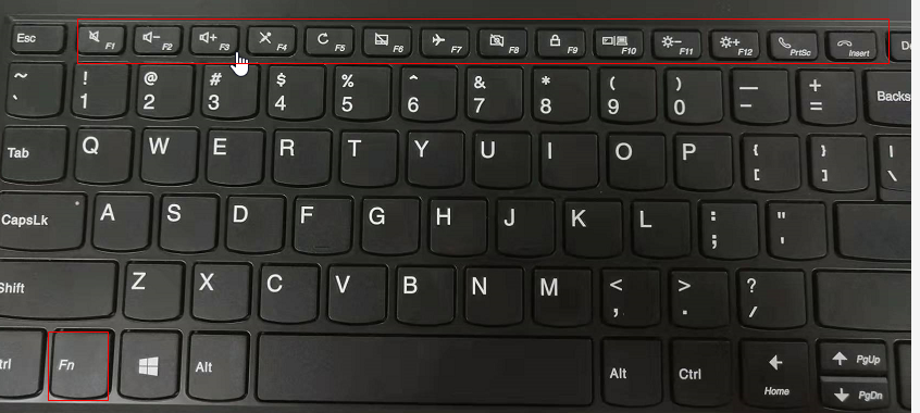 关闭笔记本小键盘快捷键(取消联想电脑的f1-f12的功能键)