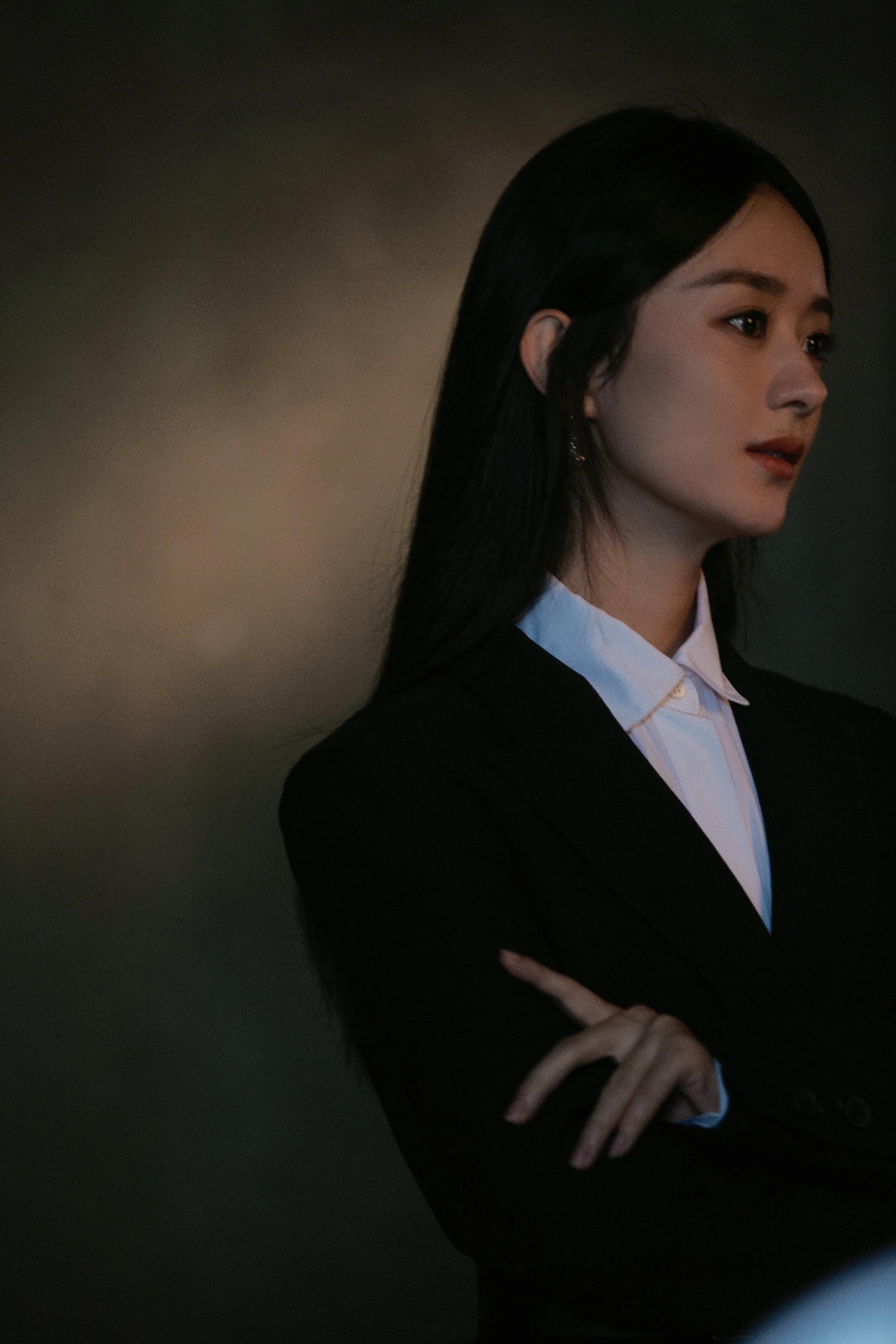 赵丽颖 |黑衣服饰演绎