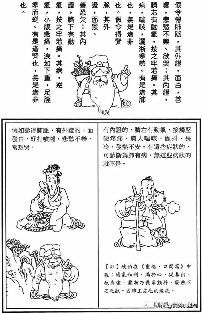 《漫画版八十一难经》十六难：如何辨别病证，哪种诊法才适当呢？