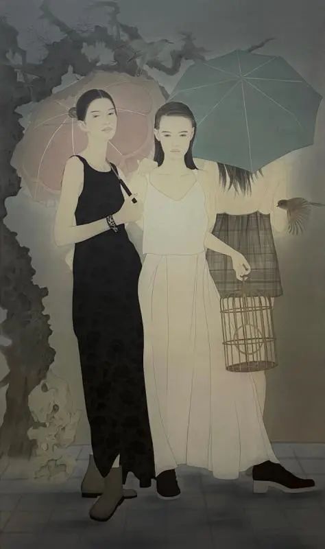 奥运会冠军2021年怎么画(2021天津美院研究生毕业展作品欣赏（人物画）)