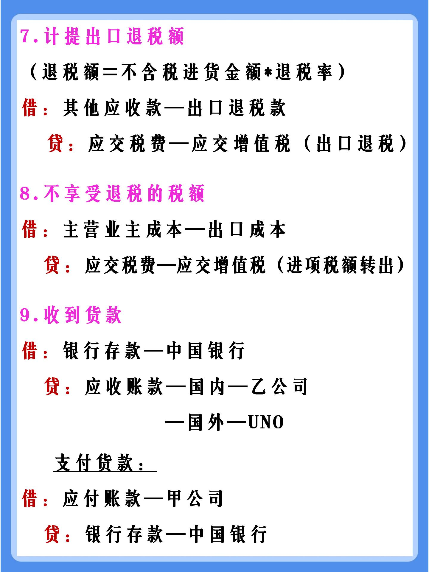 能跳槽当外贸出口企业会计，拿这么高的薪资！多亏这份分录大全了