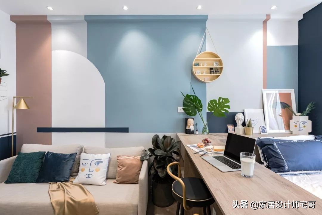 杭州30岁小姐姐的精致生活：独居35㎡小家，室内配色让人赏心悦目