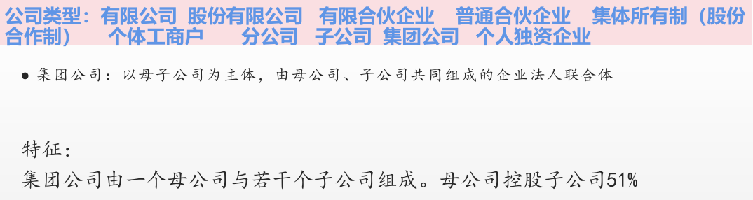 企业类型小知识！注册公司、个体户！@