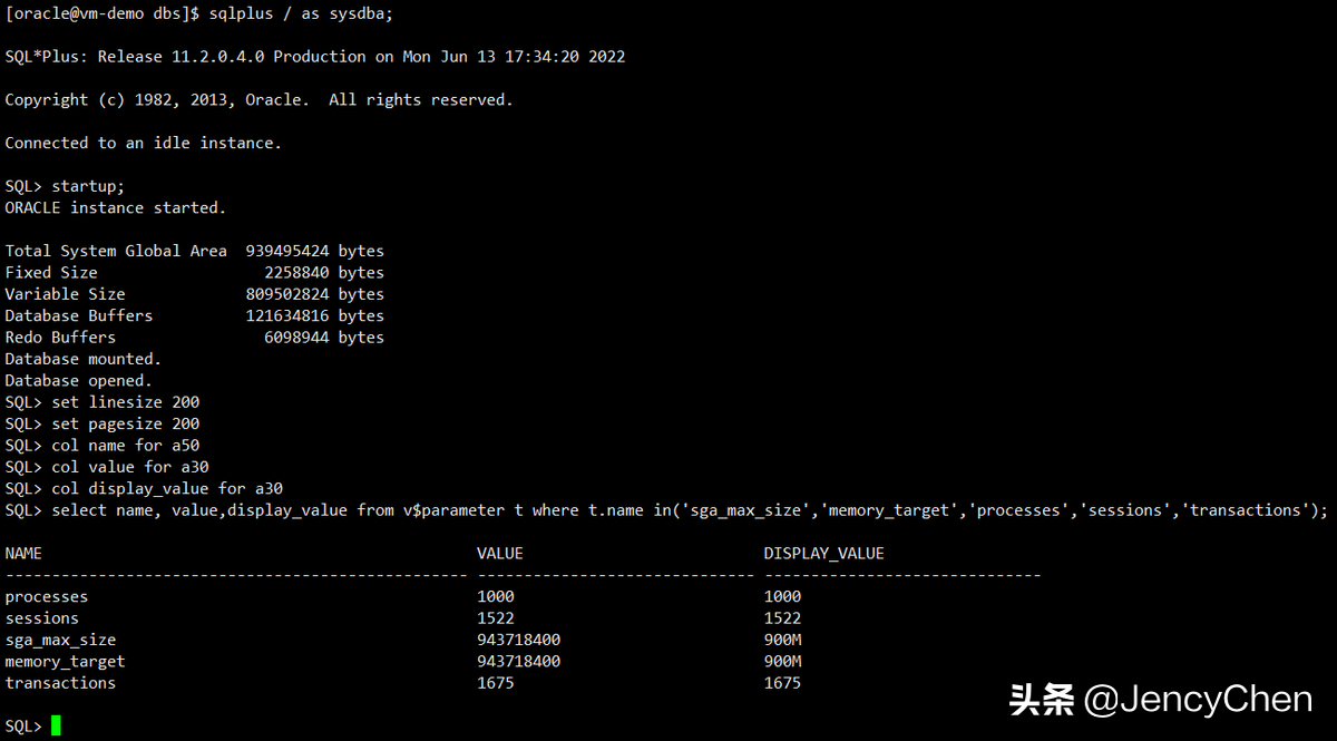 oracle-ora-00823-specified-value-of-sga-target-greater-than-sga-max