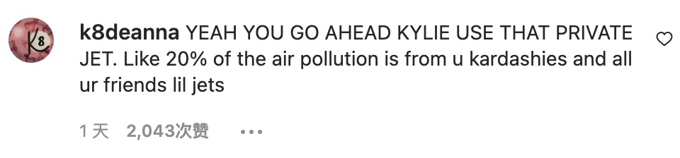 金小妹晒私人飞机被骂惨：我用纸吸管环保，你们富人疯狂排碳？