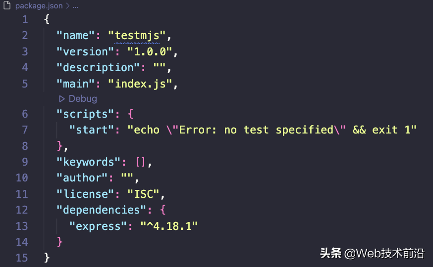 Web - Node.JS中如何使用ES Modules