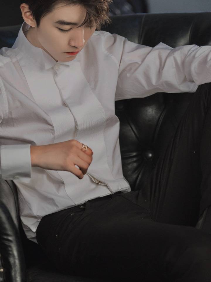 穿“白衬衫”的10位男星，个个“白衣胜雪”，气质干净