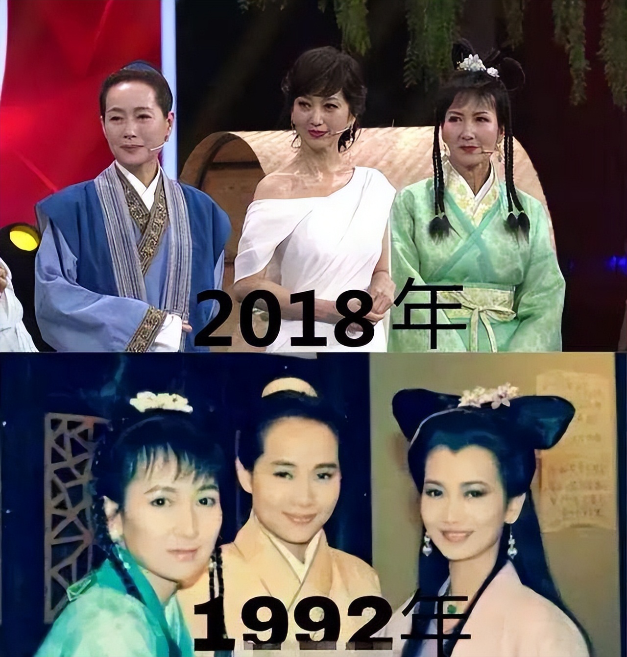 硬扮当年角色，好好的经典被自己一手毁掉，我想关掉电视机