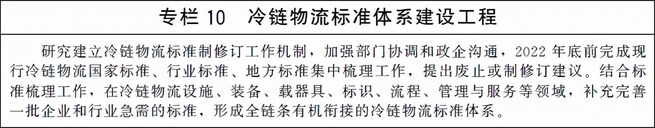 国务院办公厅关于印发“十四五”冷链物流发展规划的通知