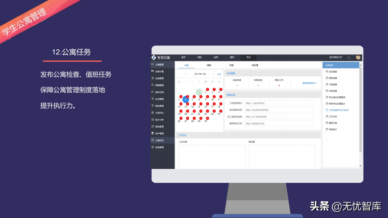 以人为本 创新驱动构建未来校园智慧后勤云平台（附PPT全文）