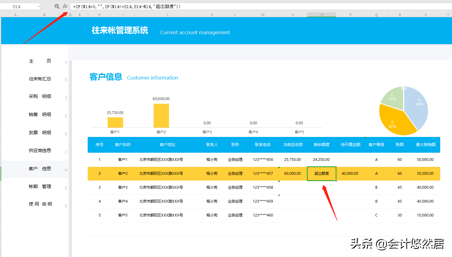 往来账太多总加班!财务主管熬夜编了套往来账系统,可自动生成报表