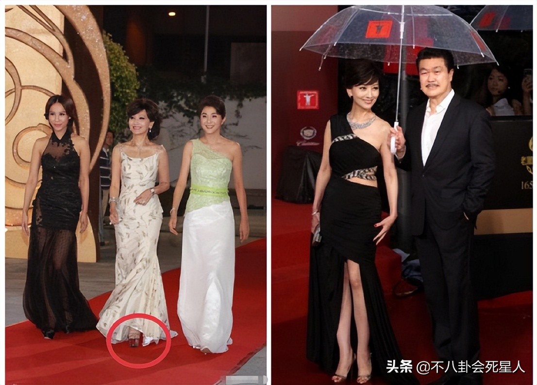 同是50+女星走红毯，内地女星和港台女星的造型，差距真是太远了