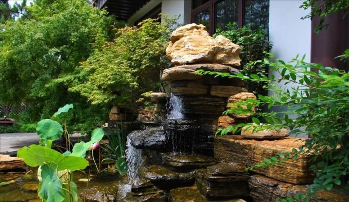 打造一个水景，让流水叮咚入梦来