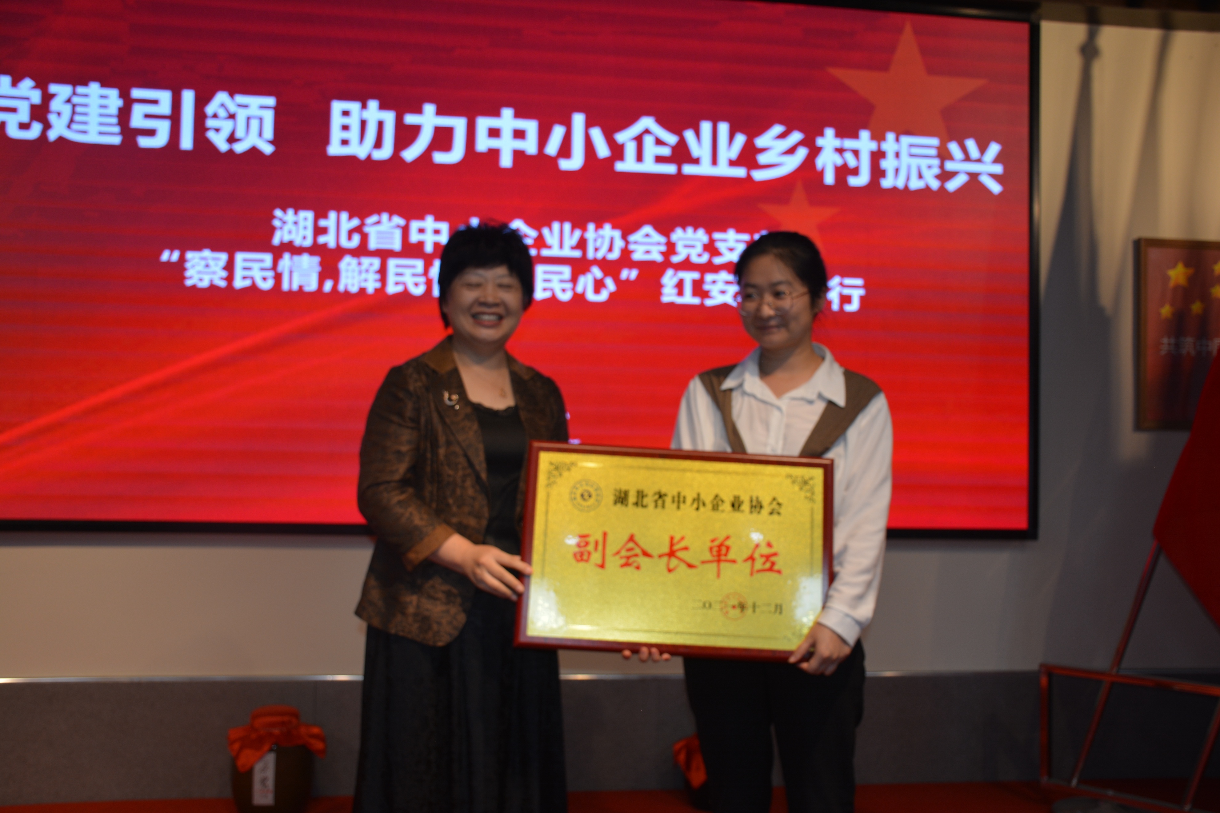 湖北省中小企业协会党支部“察民情解民忧暖民心”红安麻城行活动