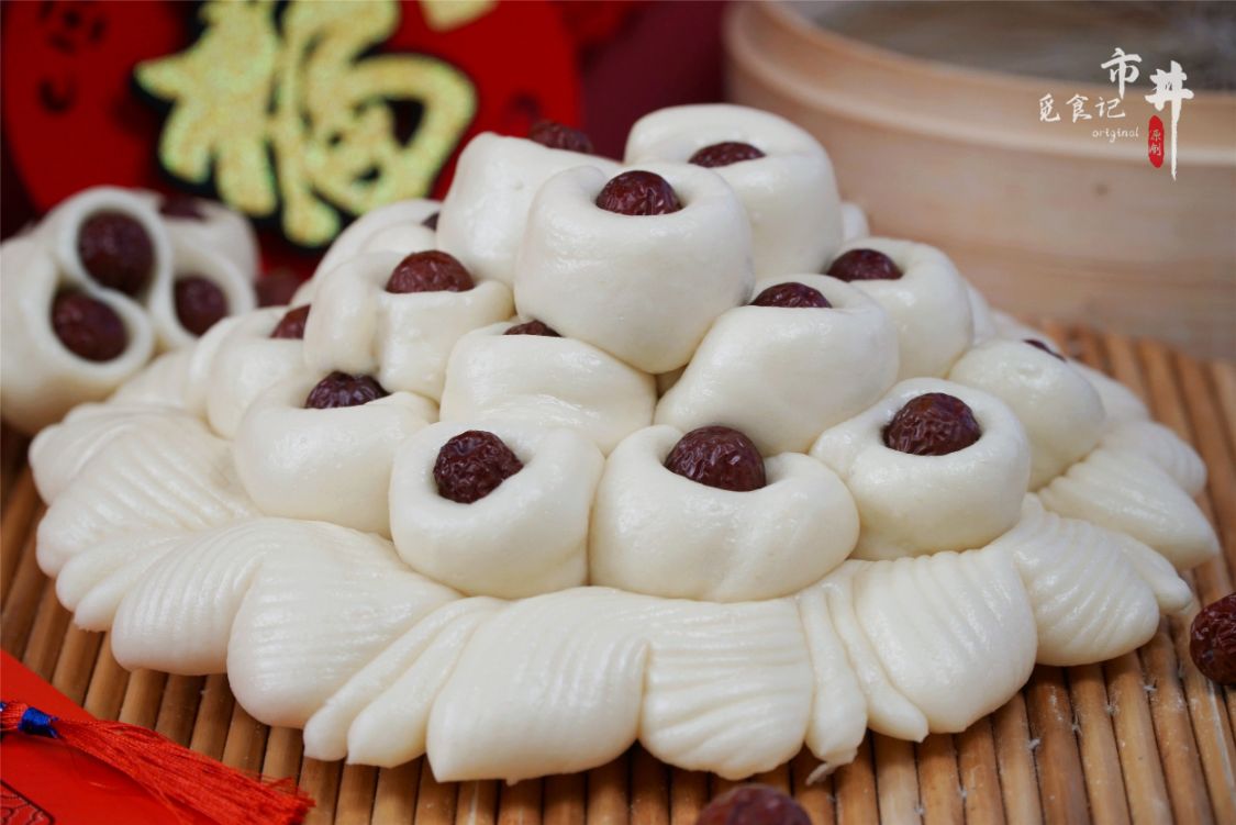 棗花饅頭的做法花樣圖片,棗花饅頭的做法花樣圖片視頻