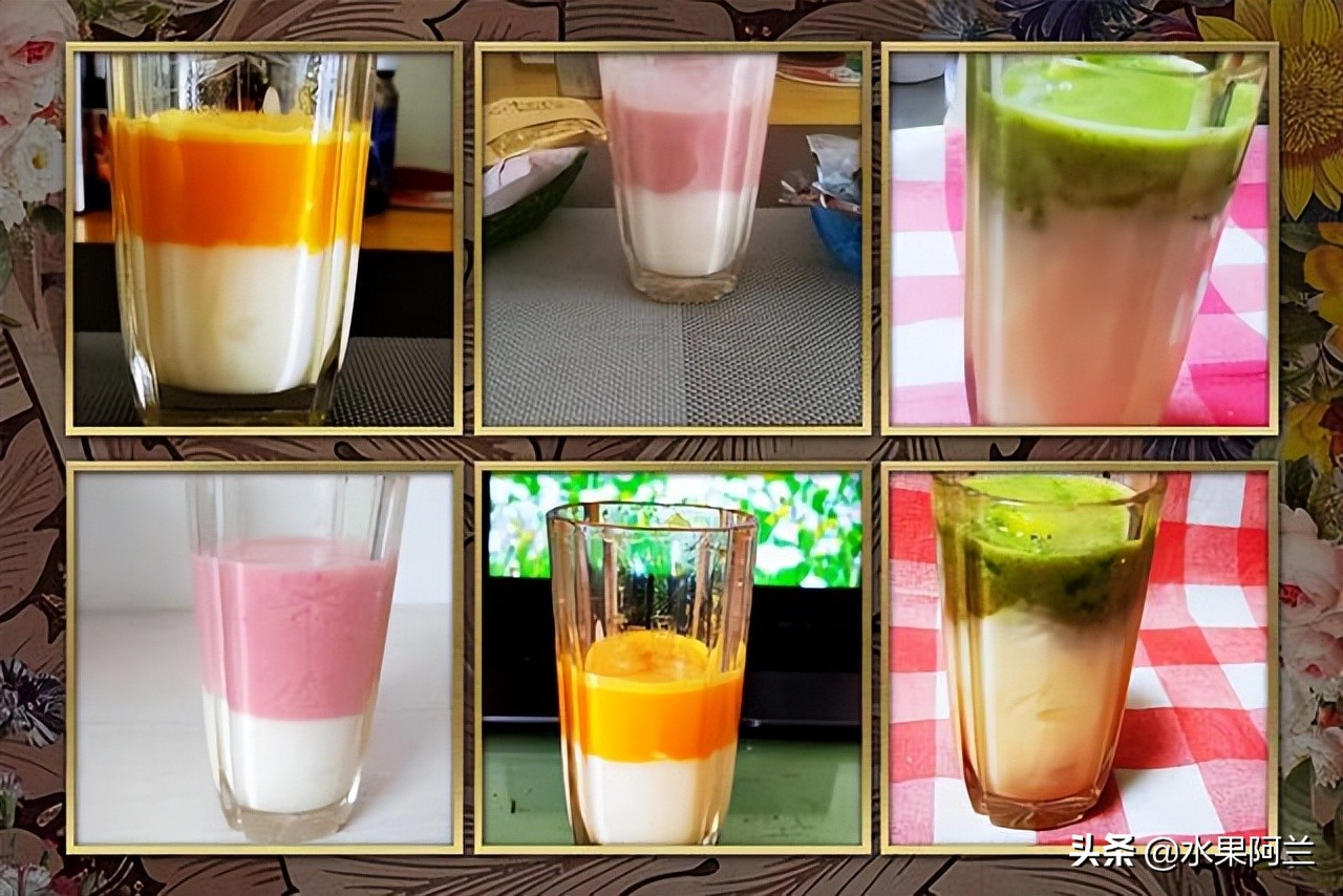 酸奶果汁的做法（分享家庭版酸奶奶昔的做法）