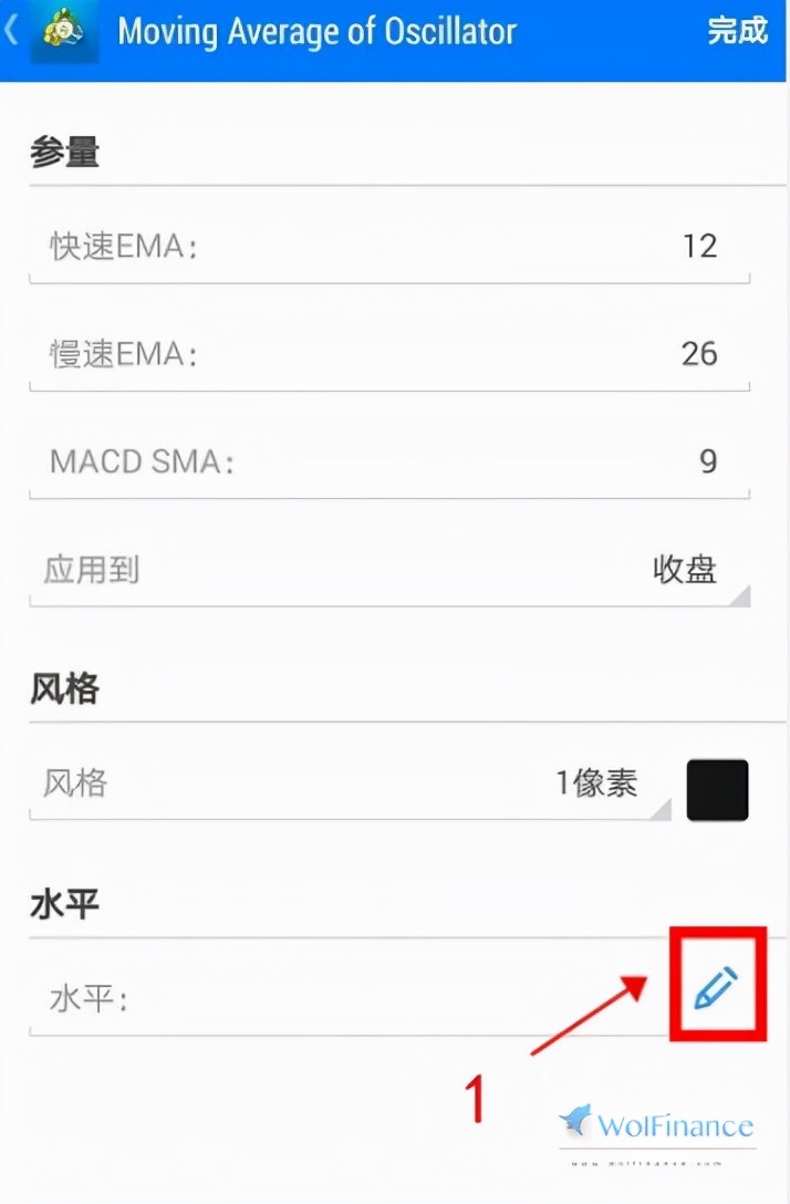 MACD双线设置如何在手机MT4里实现