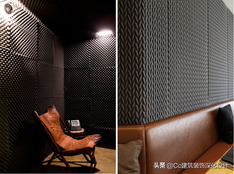 「隔音材料集合」玻璃棉、泡沫铝、吸音棉、吸音涂料、穿孔石膏板