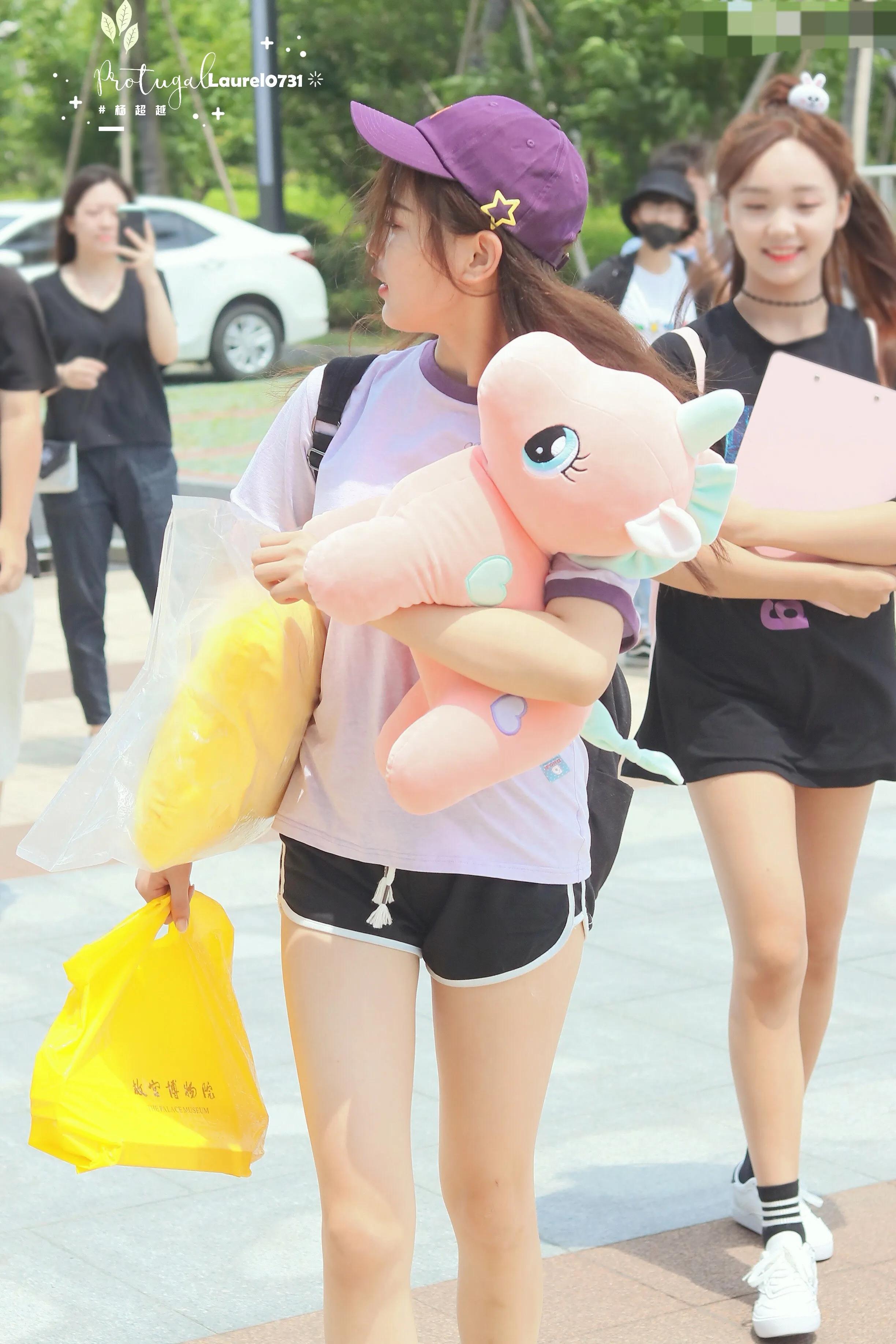 杨超越101时期，真的好青涩