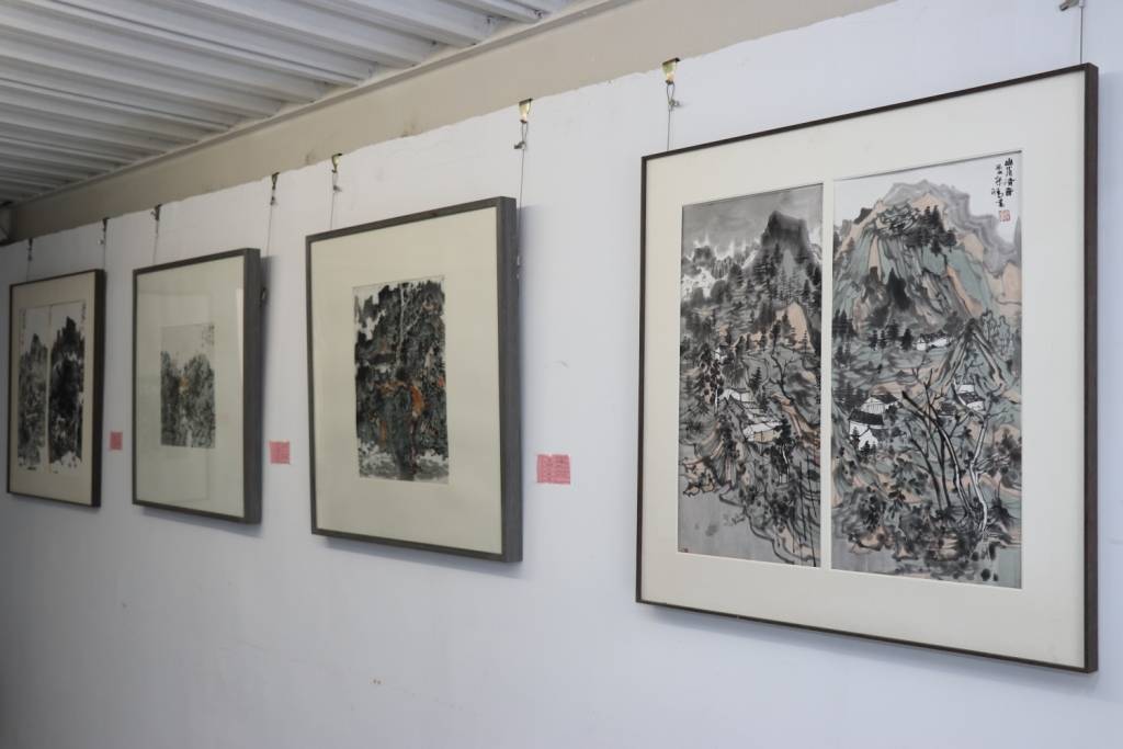 “独步行锋——孙腾水墨作品展”正式亮相北京万象美术馆