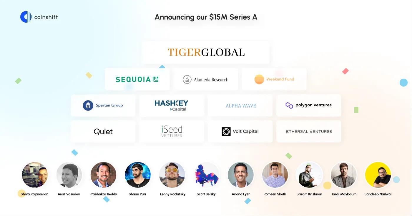 由红杉资本领投的顶级项目Coinshift 是一个加密资产管理平台