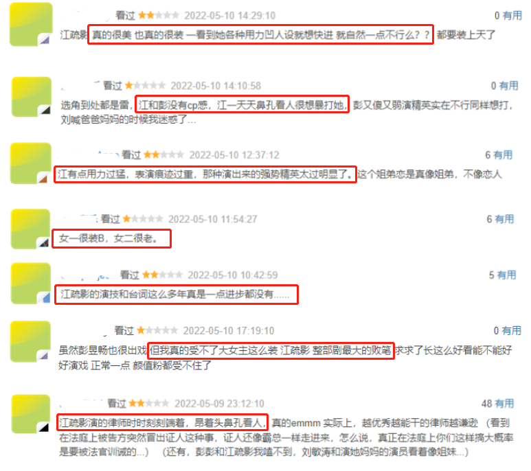 演律师有形无神，成《女士的法则》败笔，女主终究没走出王漫妮