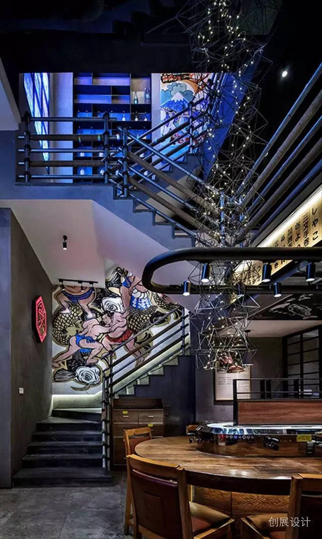 网红日式料理寿司店设计案例，东莞板井寿司，by创展空间设计