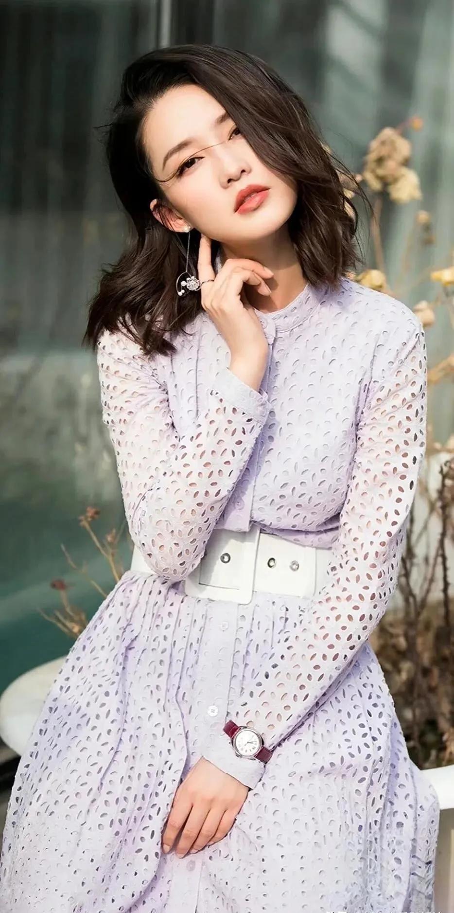 貌美如花李沁靓图