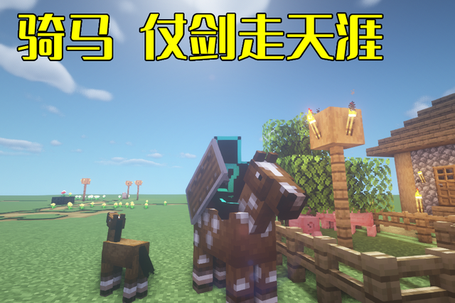 我的世界：“6木1铁”做的盾牌，算不算“超模”道具？爱不释手