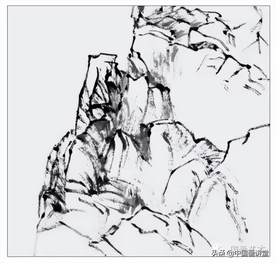 怎样画山石（提高篇）