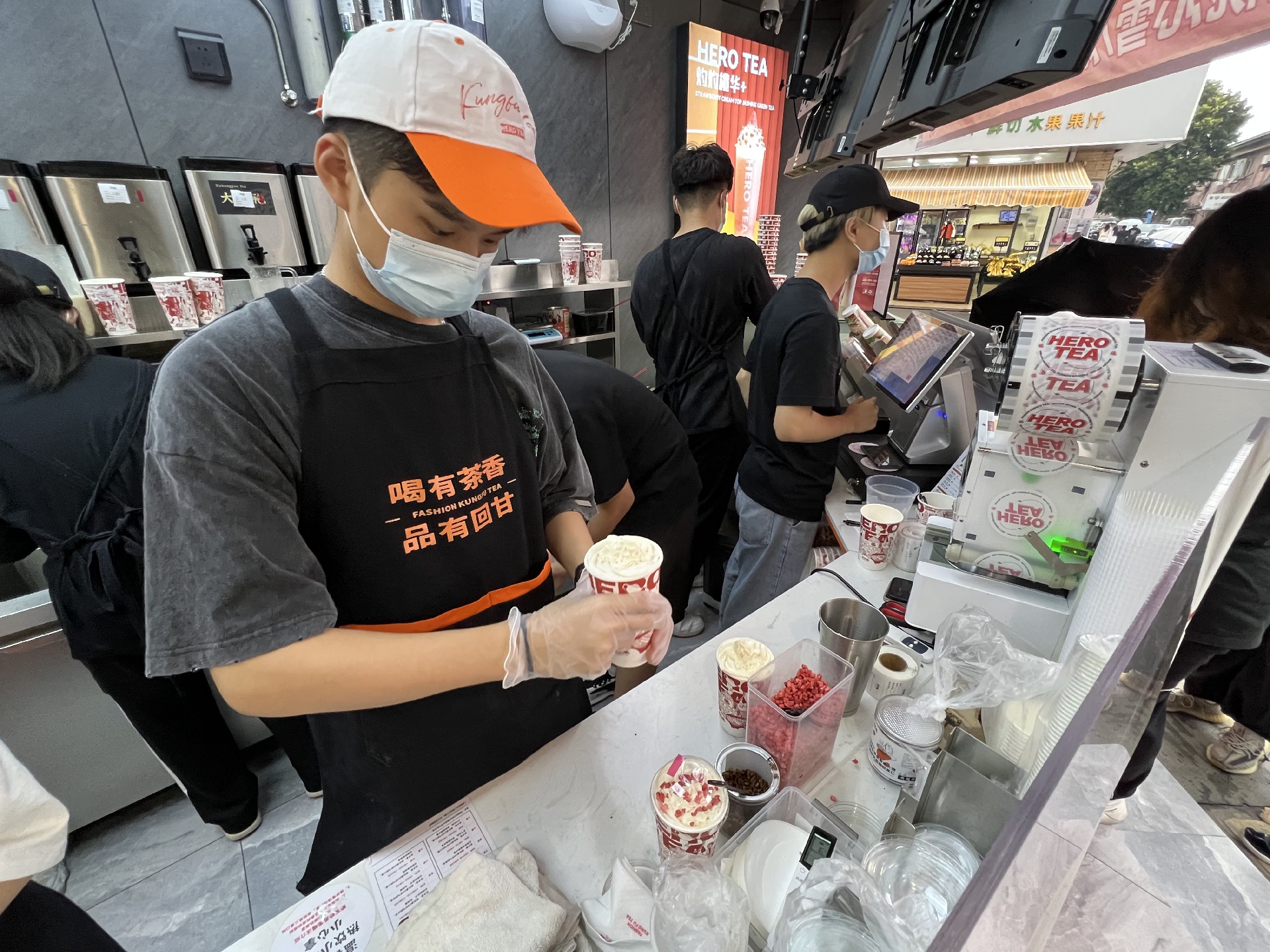 英歌魂奶茶加盟，培训流程竟然那么严格？