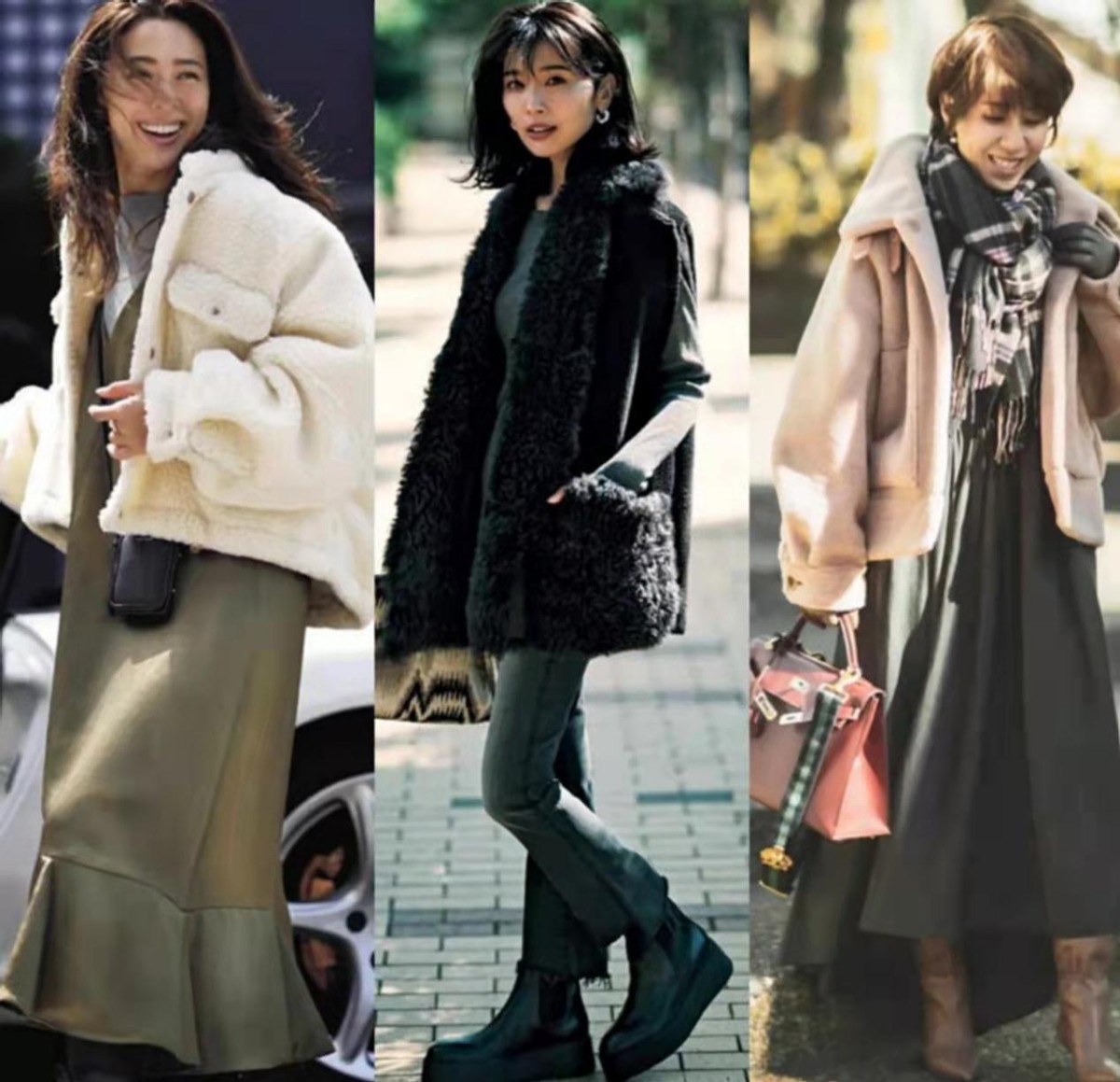 冬季外套不一定要穿长款，有这4款“短外套”，优雅时尚手到擒来