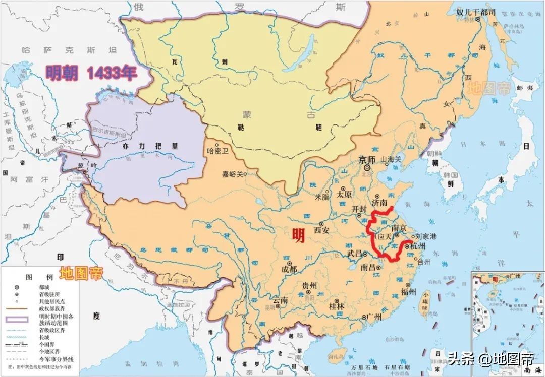 长江地图路线全图（长江位置地图线路）-第12张图片-科灵网