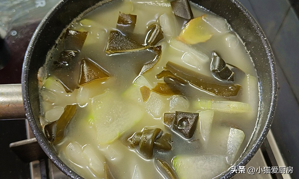 图片[11]-【冬瓜海带汤】做法步骤图 汤汁鲜美 营养开胃-起舞食谱网