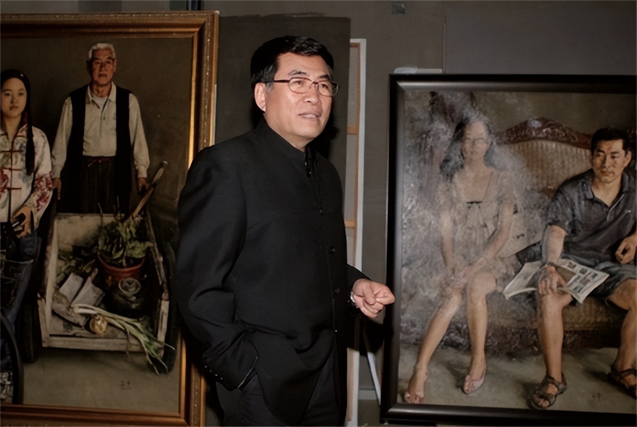 油画院院长杨飞云：以妻子为模特，6幅画拍出7179万的天价