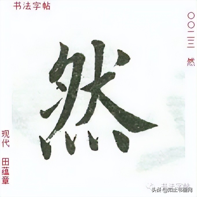 田蕴章书法作品欣赏-自题日展画集