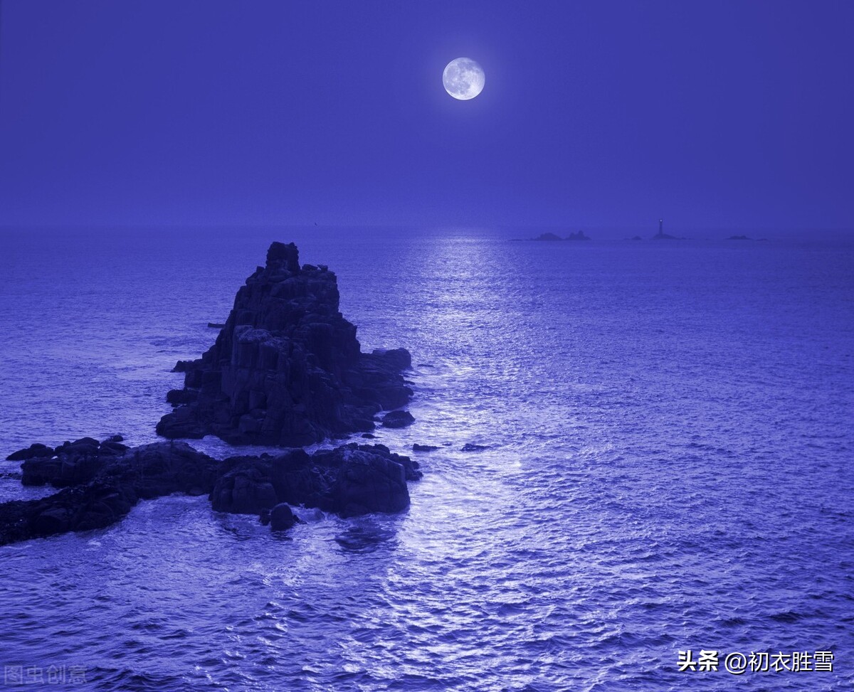 中秋月中秋潮古诗六首赏读:海上生明月,海上明月共潮生