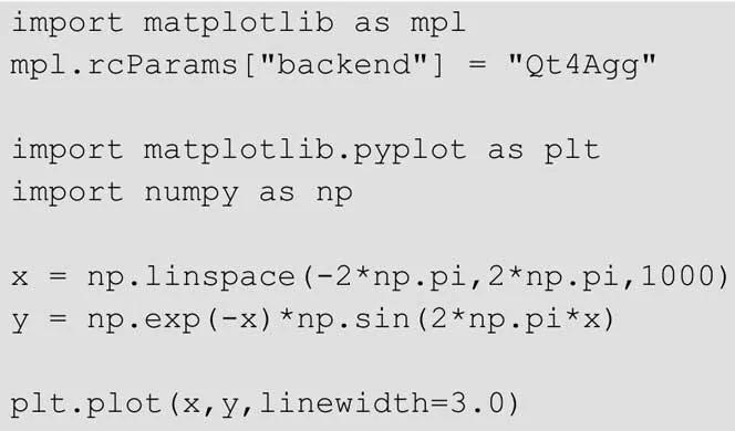 matplotlib后端类型的配置方法