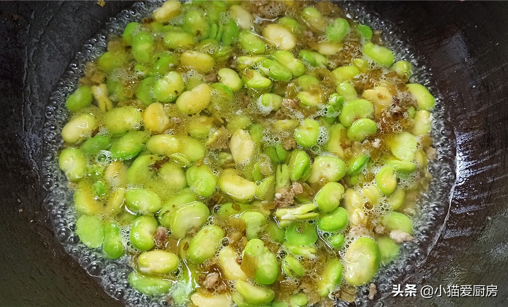 图片[11]-【葱油酸菜蚕豆】做法步骤图 带着酸味的下饭菜 是春天独有的-起舞食谱网