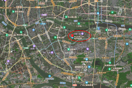 卫星云图看广东值得上的5所大学,暨南、华南理工、华南师范皆上榜