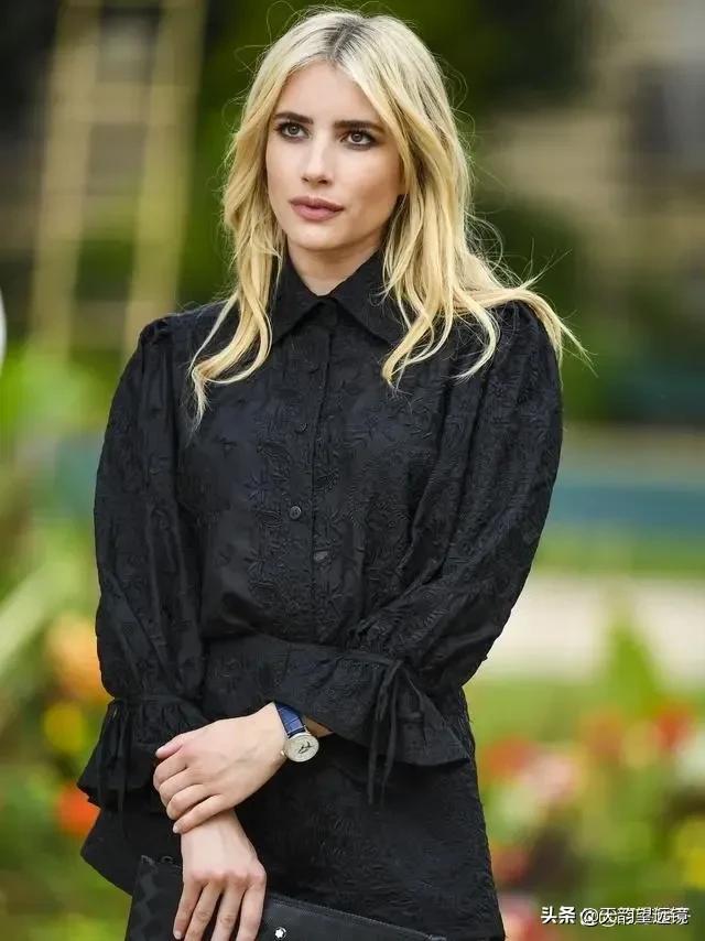 艾玛•罗伯茨，西装外套图集，小个子拍出大长腿