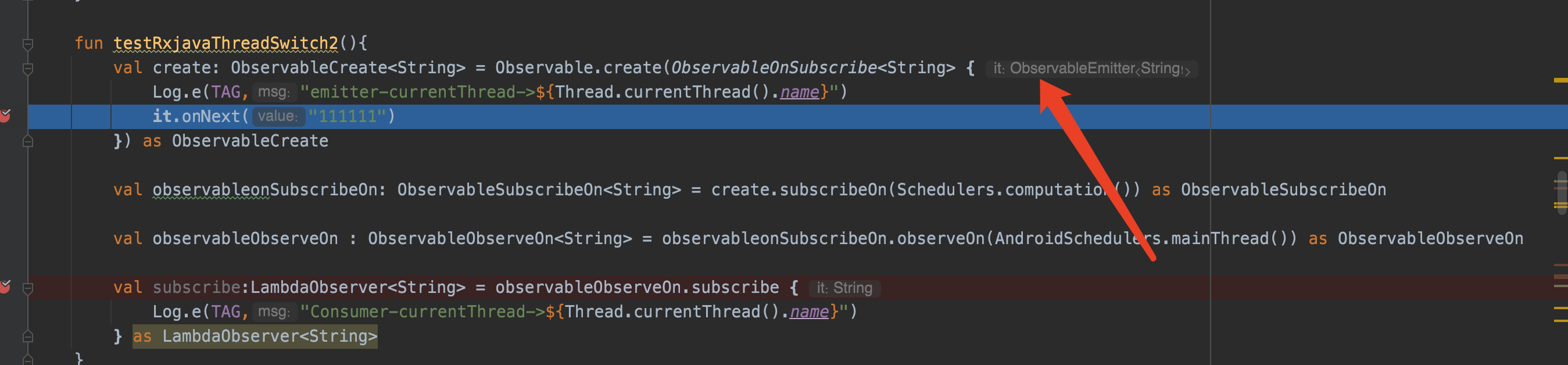 android RxJava 线程切换原理探索