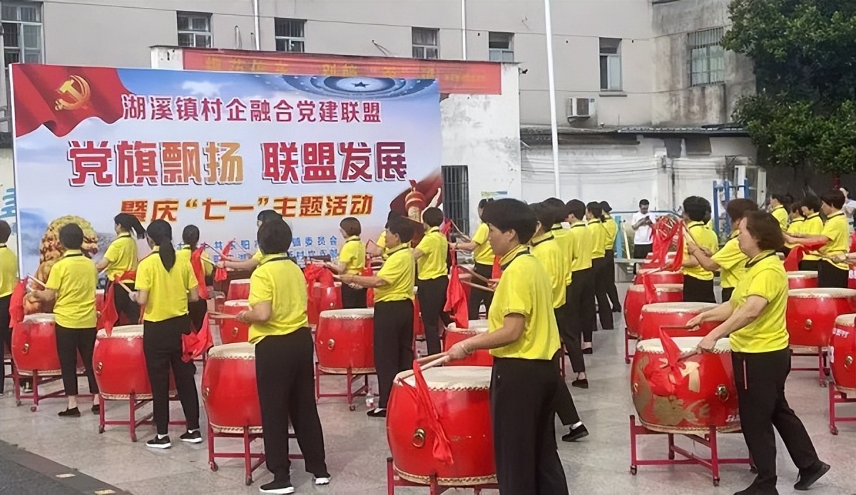 党建引领践初心 五社联动庆七一
